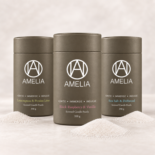 Scented Candle Pearls Trio · 3 × 350g